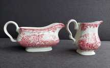 Porcelana angielska sosjerka Myotts Country Life vintage
