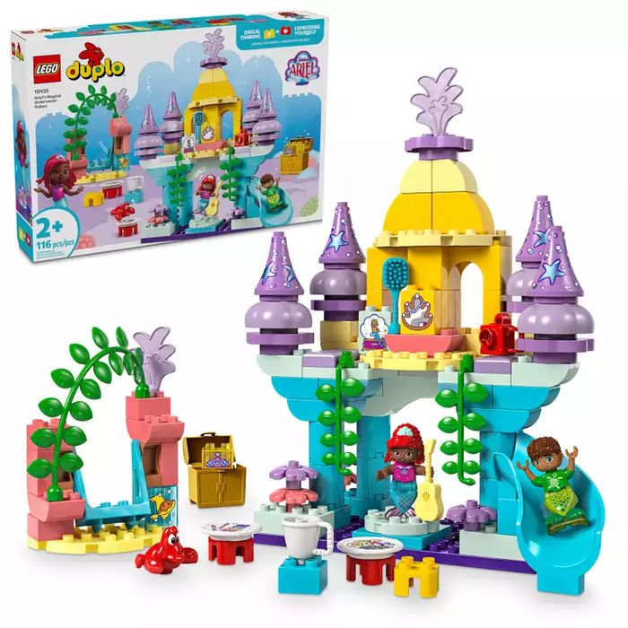 LEGO DUPLO Magiczny podwodny pałac Arielki 10435. LEGO