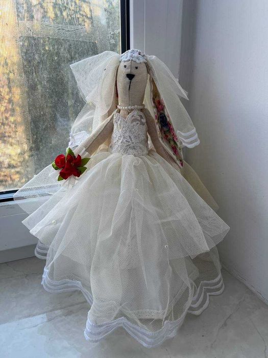 Весільна пара зайчики або котиків, 300 грнза пару