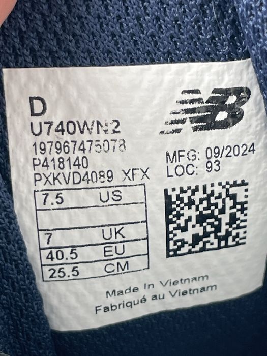 Кросівки New Balance 740 Оригінал