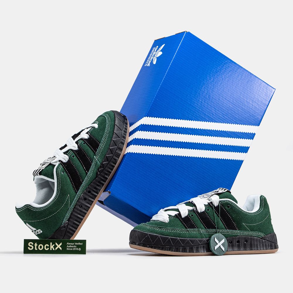 Кросівки Чоловічі Adidas Adimatic x Human Made Green Black White 40-45