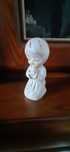 Figurka  porcelana złocona