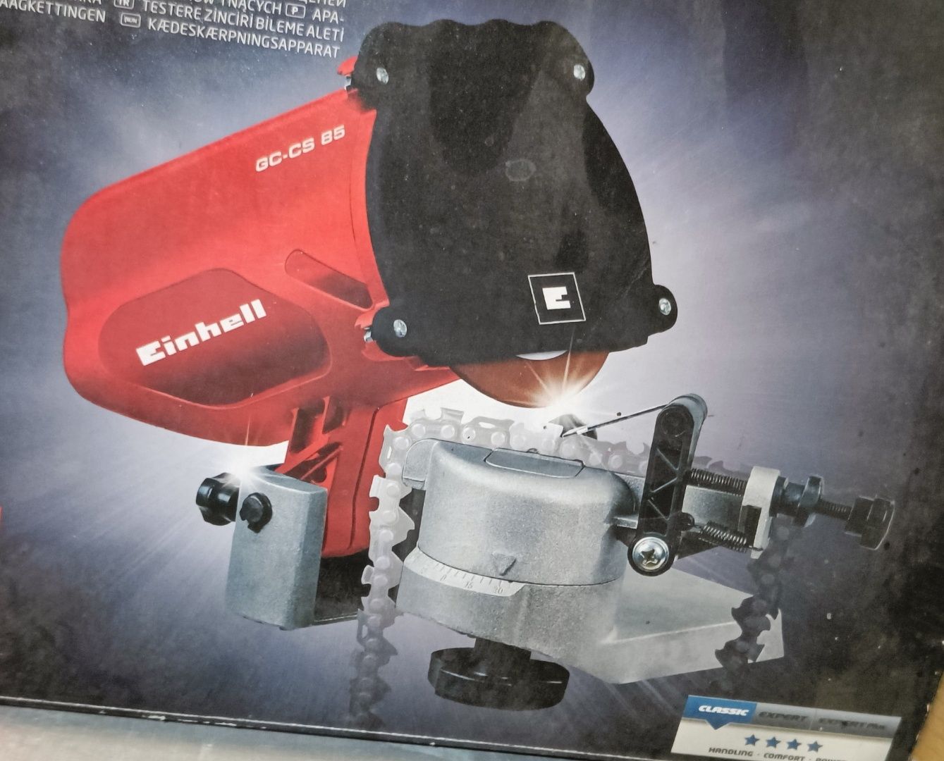 Einhell GC-CS 85 - Ostrzałka do łańcuchów pił spalinowych i elektrycz.