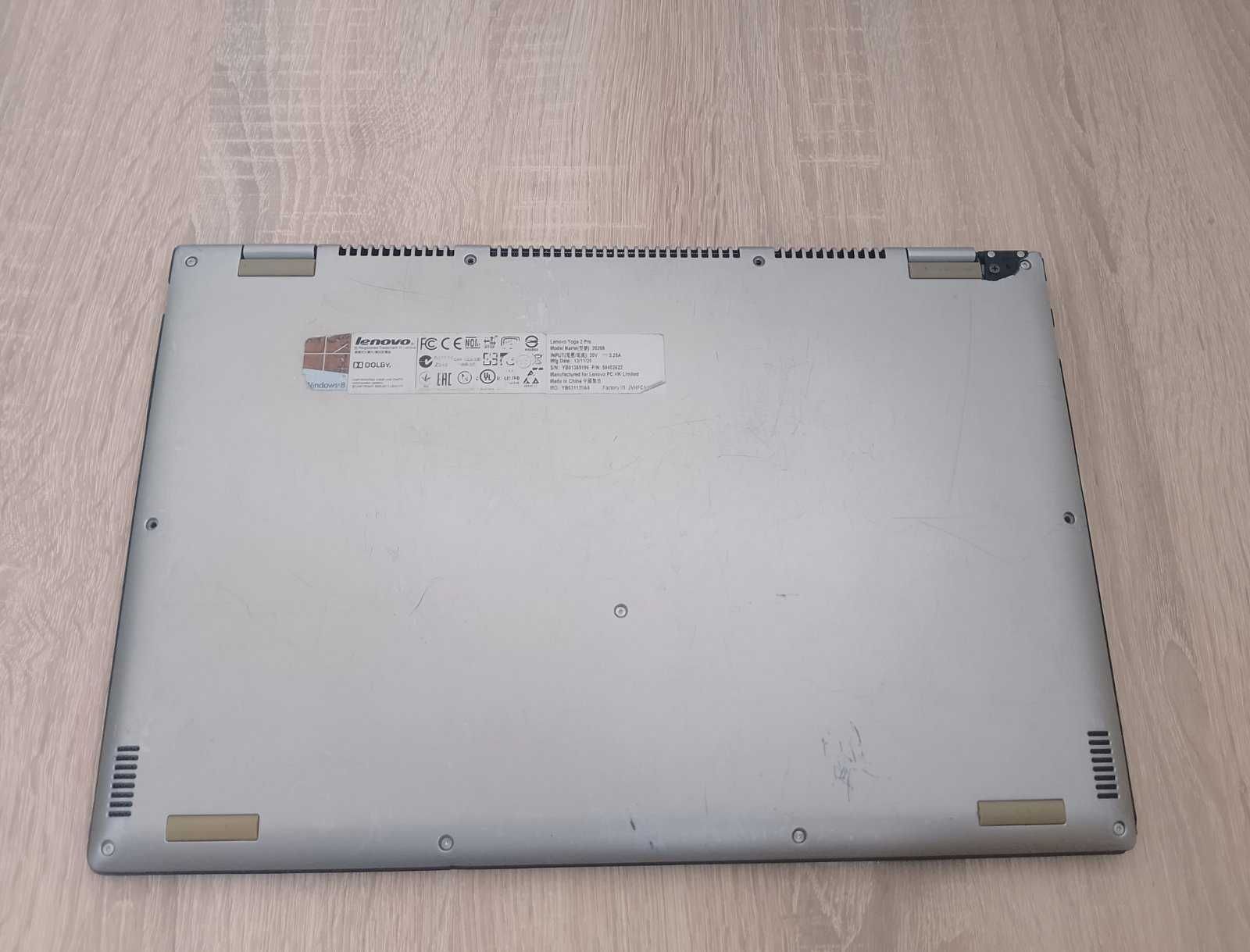 Core i7, QHD+, потужний ноутбук-трансформер Lenovo Yoga 2 Pro