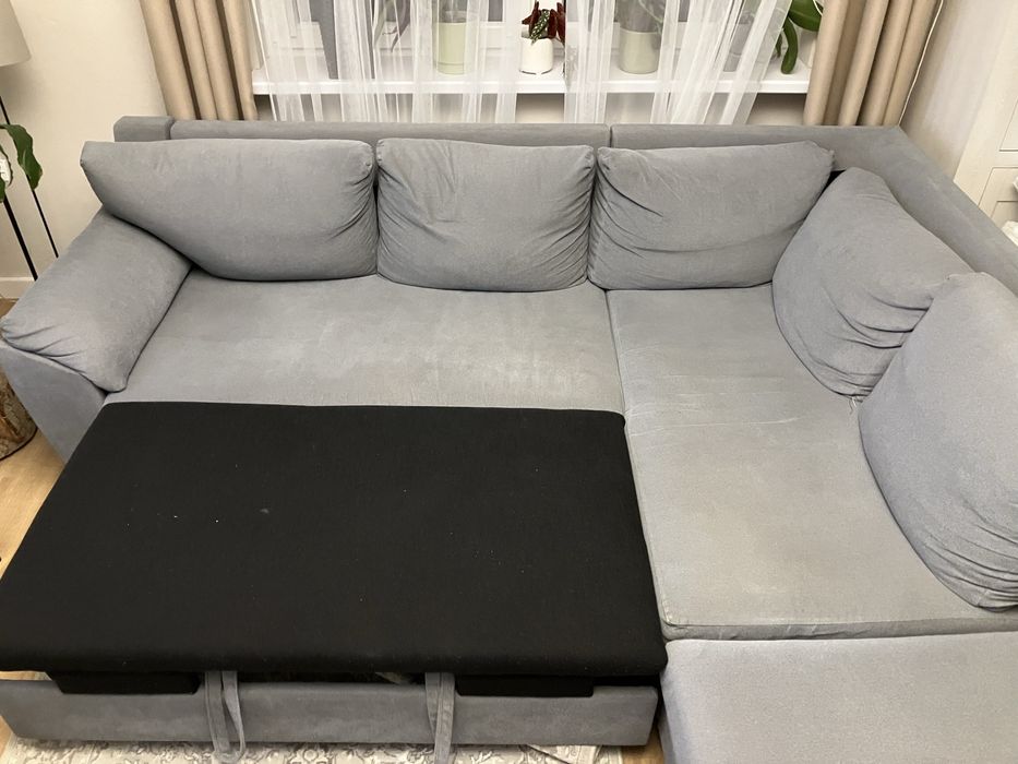 Narożnik z funkcją spania