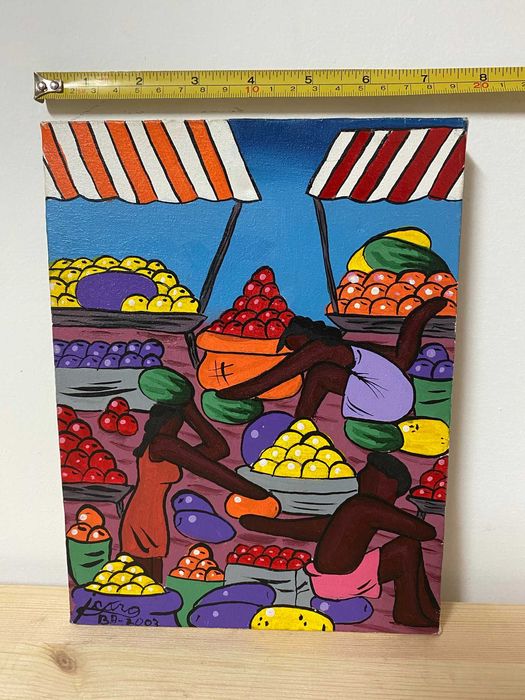 Tela decorativa com Baianas