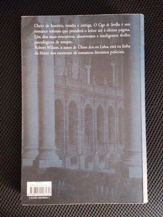 Livro "O Cego de Sevilha"