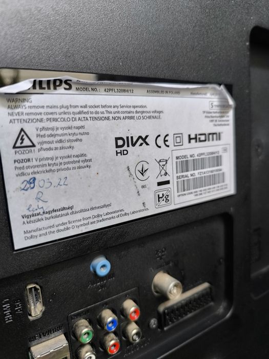 Telewizor philips 42pfl3207h/12 42.5cala