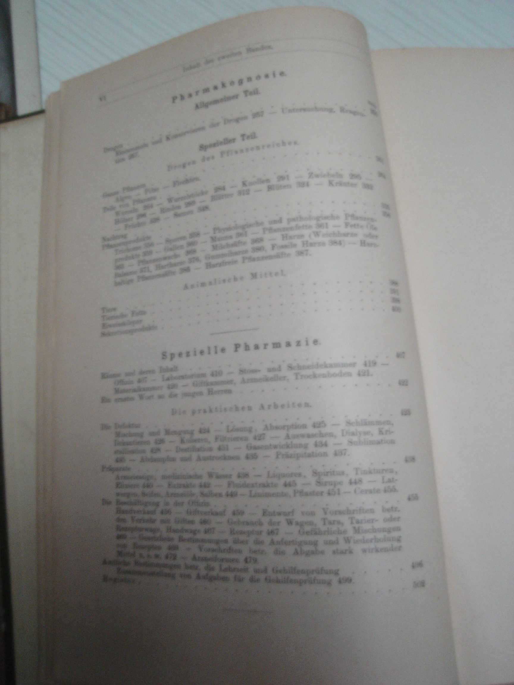 Der Angehende Apotheker Lehrbuch Pharmazeutischen 2 Band - J. Berendes