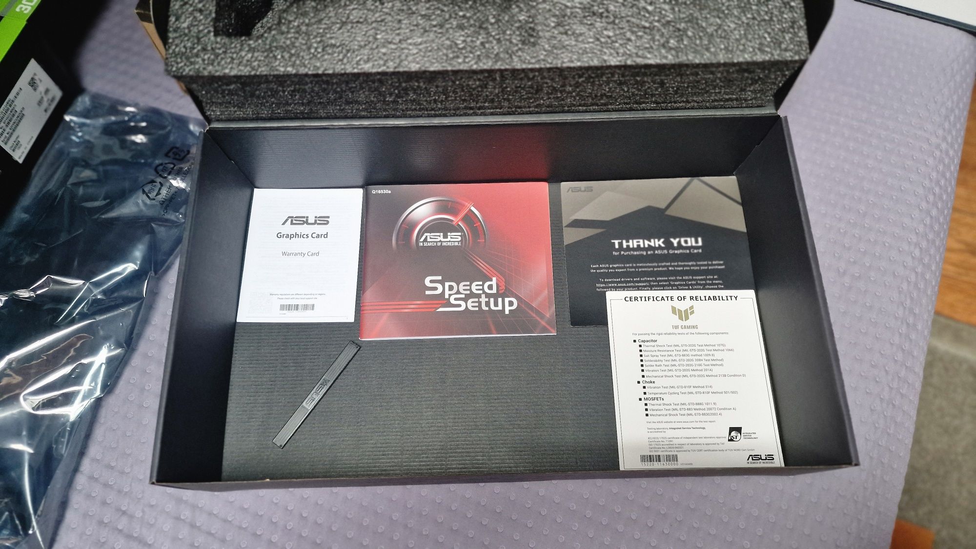 Karta Graficzna Asus TUF GeForce RTX 3060 Gaming OC 12GB GDDR6