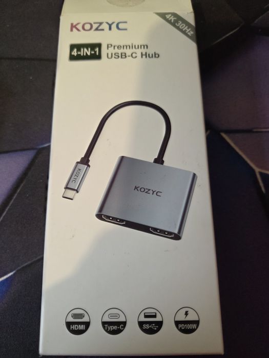 HUB USB HDMI Kozyc 4w1
