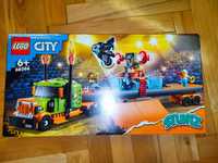 LEGO City 60294 Ciężarówka kaskaderska - nowy