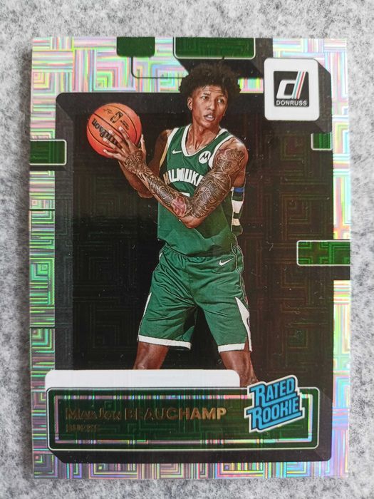 Karta NBA 2022-23 Donruss Rookie MarJon Beauchamp Milwaukee Bucks