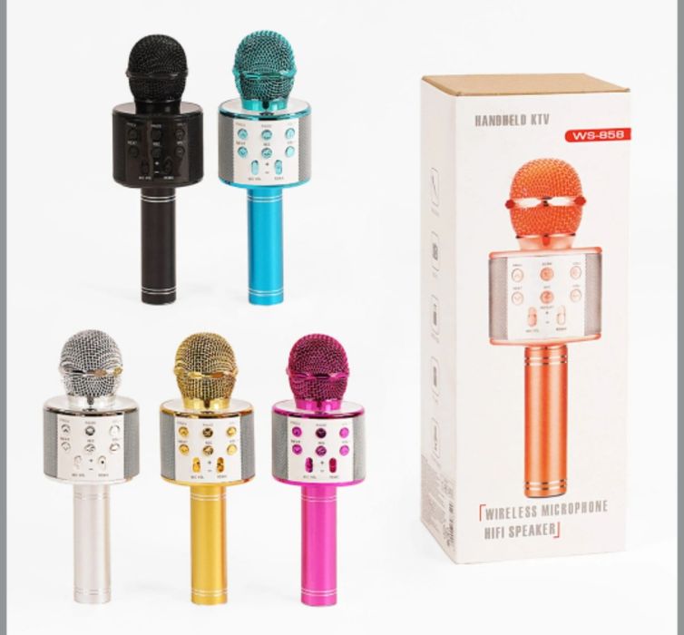 Дитячий портативний мікрофон микрофон детский USB зарядка