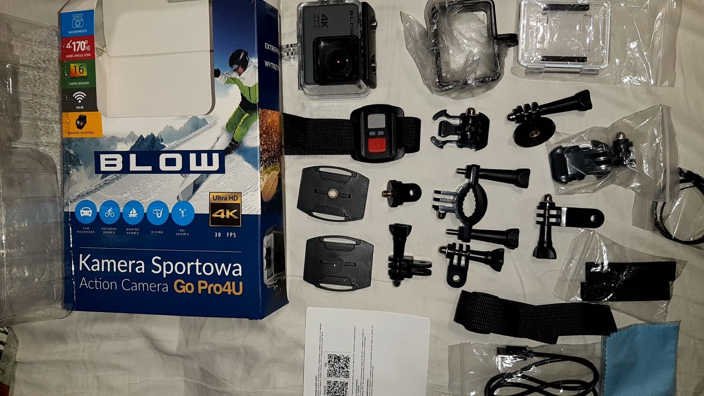 Okazja Kamera sportową Blow action camera Go pro4U jak nowa