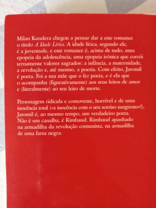 Milan Kundera livro
