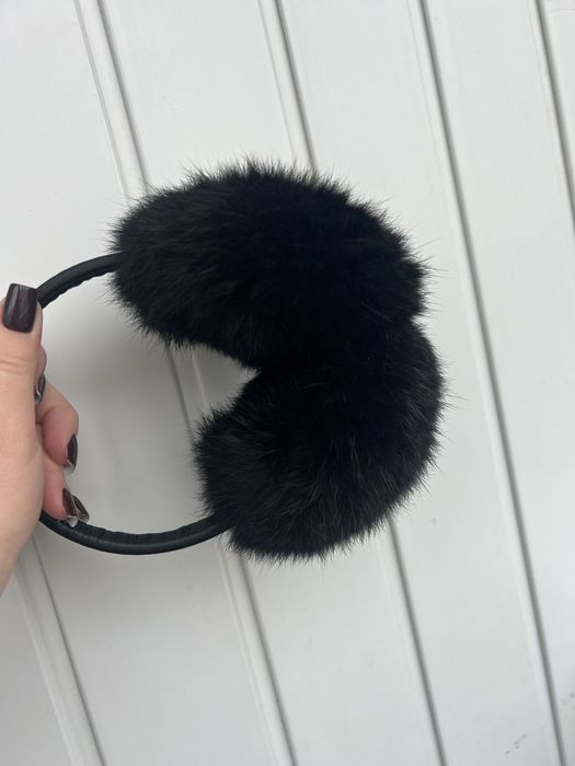 Меховые наушники из натурального меха