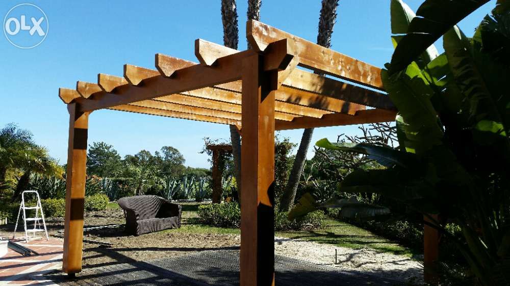 pergola em madeira - Madeira&conforto - prg.2