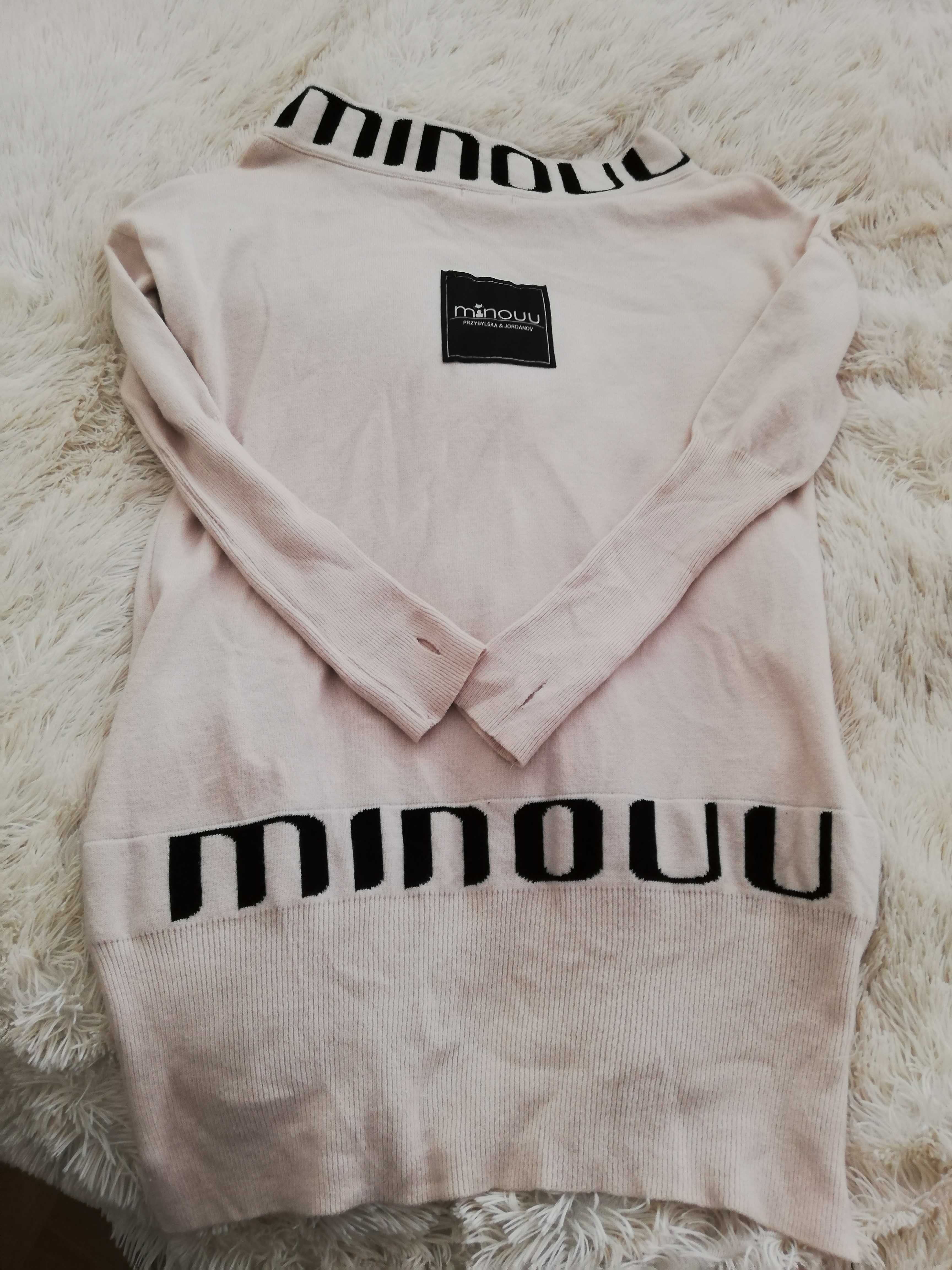 sweter minouu przybylska&jordanov oversize M L 38 40