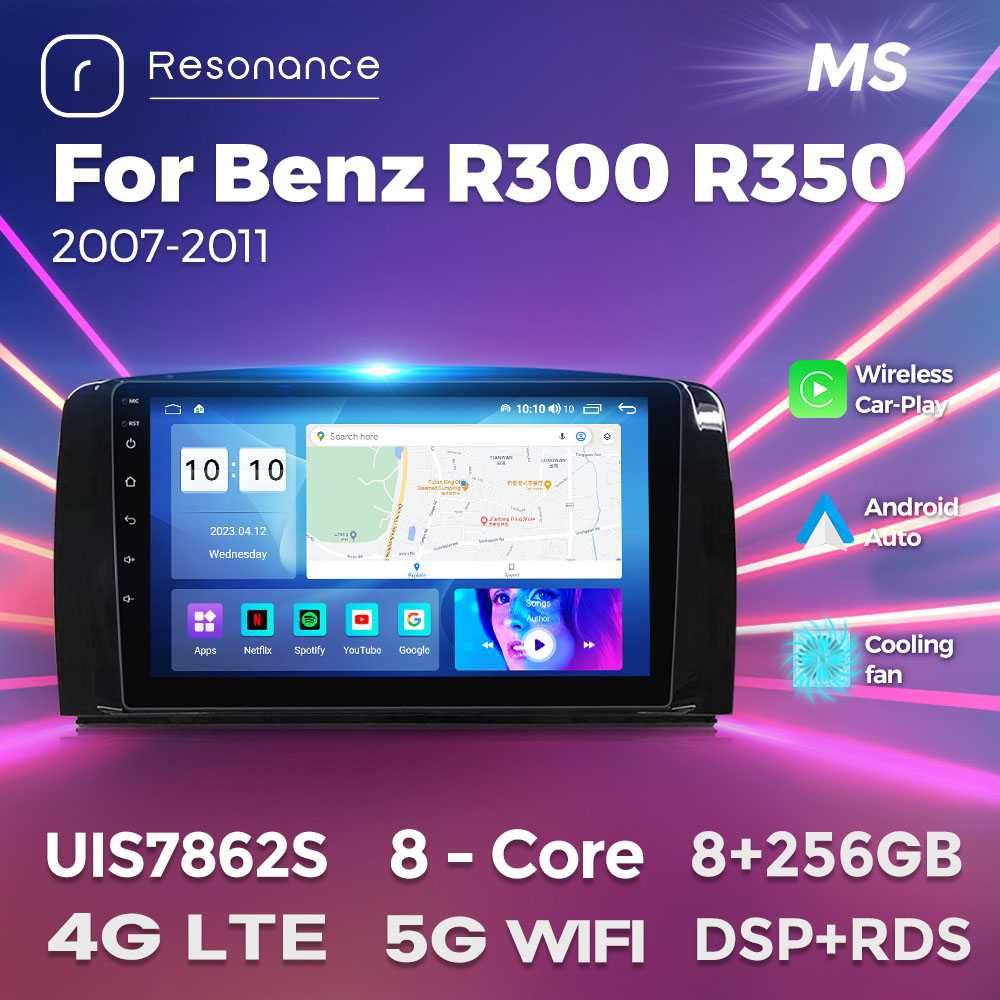 Штатна магнітола Mercedes Benz R класса W251 Android GPS навігація