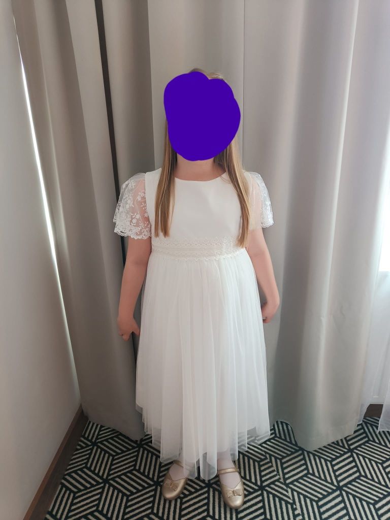 sukienka komunijna rozmiar 146, ANAGRI model ANIELA
