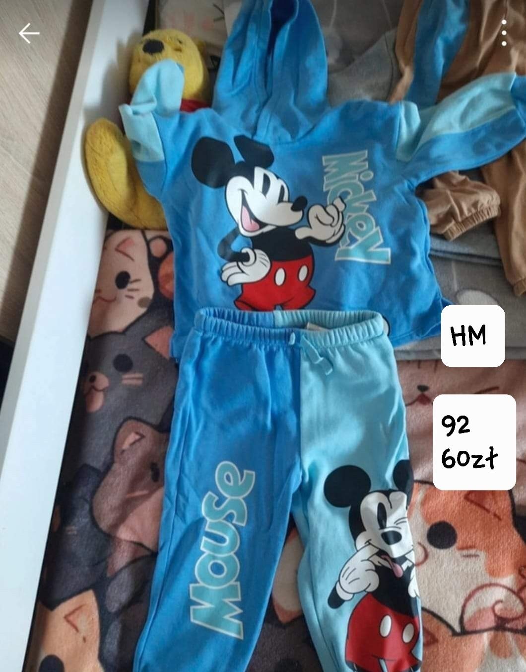 Dresy z Myszka Miki