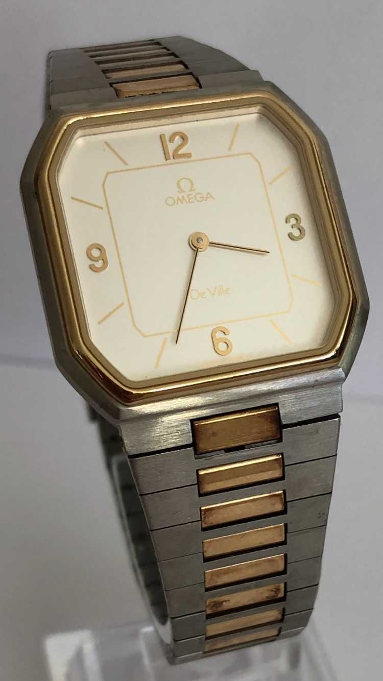 Omega de Ville z oryginalną zintegrowaną bransoletą bicolor Omega