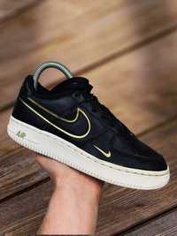 Buty Nike Air Force 1 Low czarne złote 35,5