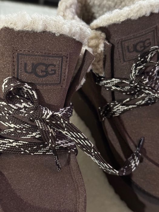 UGG FUNKARRA уггі кросівки-ботинки 36-40 розміри в шоколадному кольорі