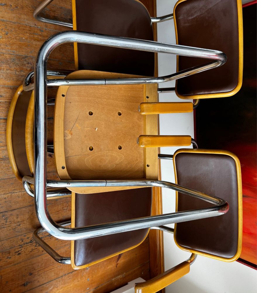 Thonet S64 Marcel Breuer Bauhaus krzesło