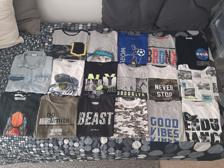 Canisolas de manga comprida  8/9 anos