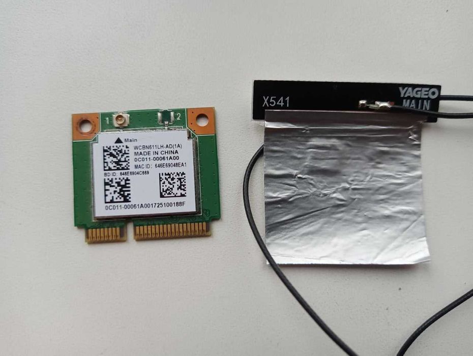 Матрица для ноутбука 15.6", ОЗУ DDR4, Wi Fi модуль и антенны