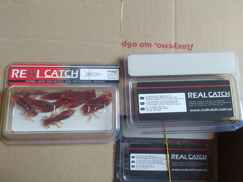 Силіконові приманки ТМ "REALCATCH"