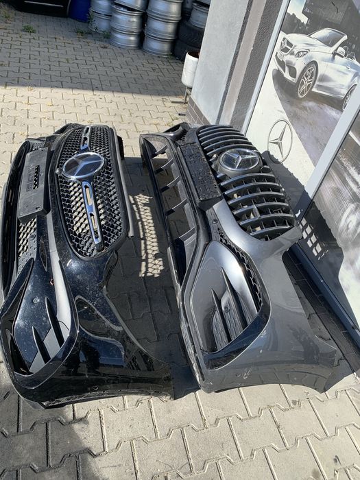 Мерседес Gle 167 бампер 53 Amg рестайл