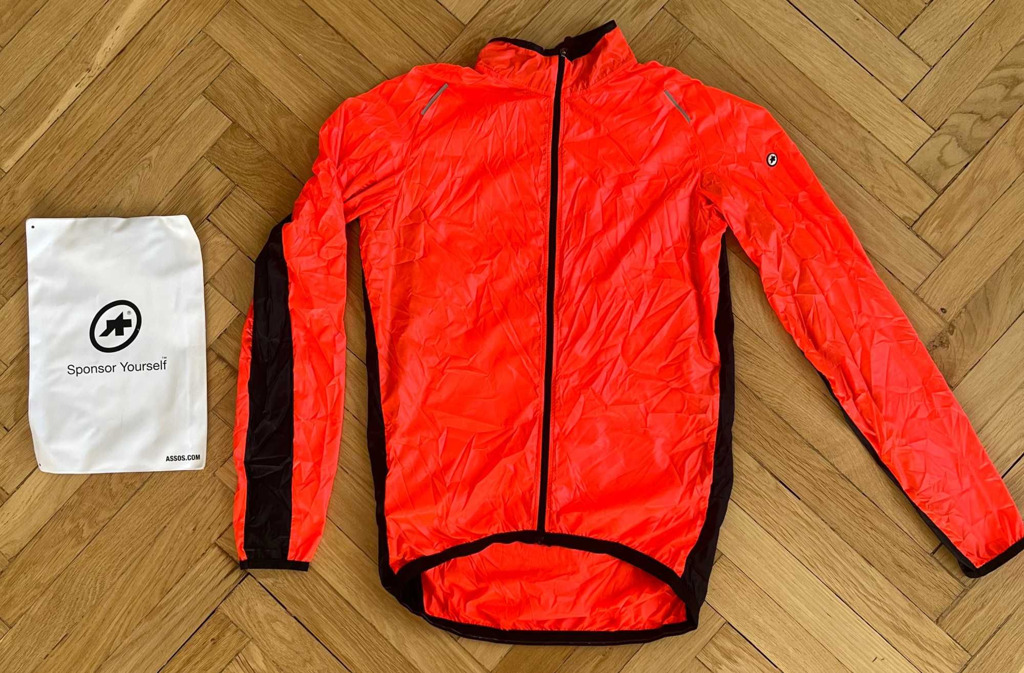 Kurtka kolarska przeciwwiatrowa Assos Mille GT Wind Jacket Lolly Red