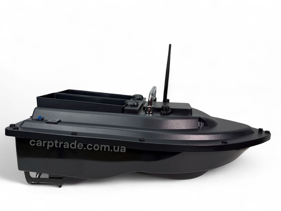 Короповий кораблик Lixada Black T17 2 бункера, GPS  АВТОПІЛОТ