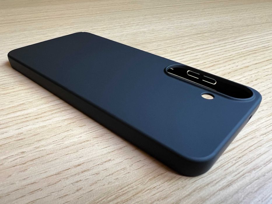 Samsung Galaxy S25 Plus чохол матовий пластик чорний тонкий чехол S25+