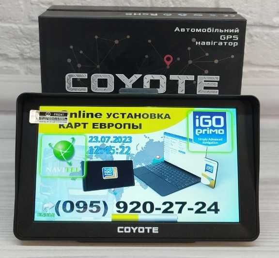 Навігатор для Вантажних та легкових автомобілів Coyote 780