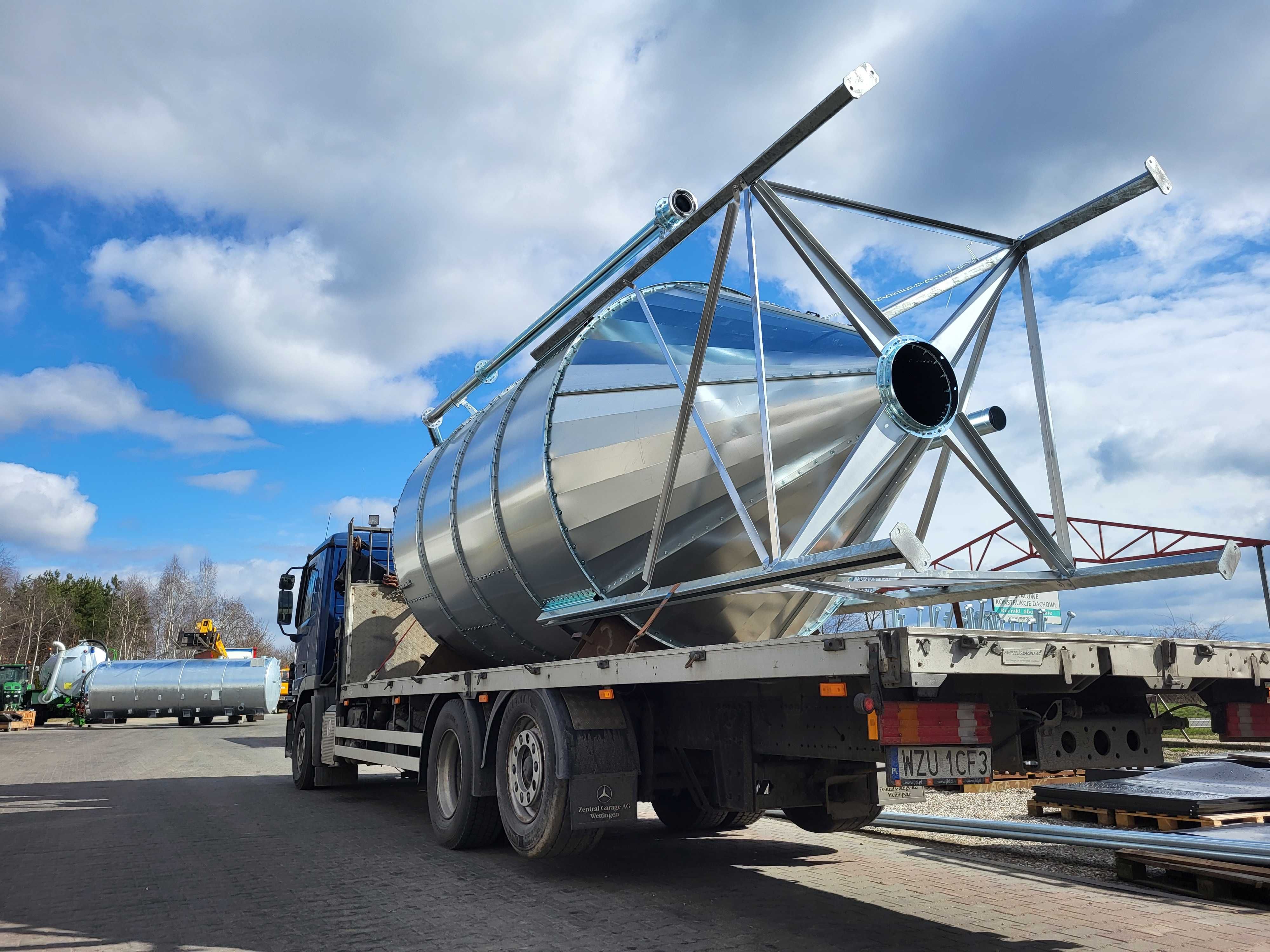 Silos 15 ton 12t 18t 9t 8t silosy zbiorniki NOWE z dowozem HDS