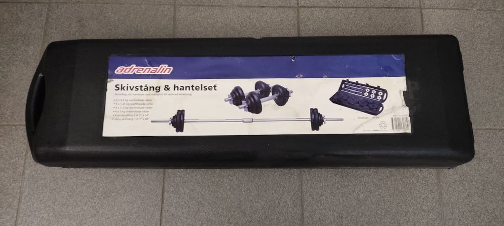 Zestaw hantli firmy adrenalin