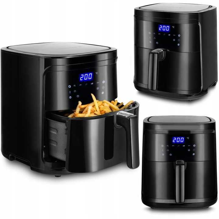 FRYTKOWNICA beztłuszczowa air fryer BARDZO DUŻA - 7l pojemności OKAZJA