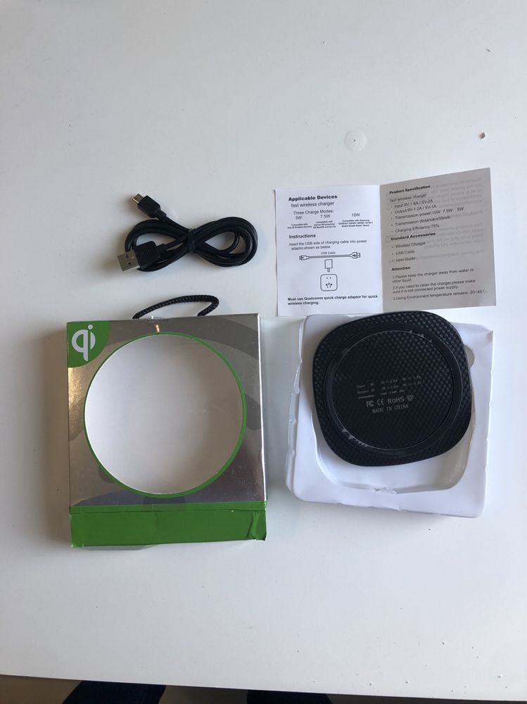 Безпровідний зарядний пристрій Wireless charger QI Fantasy/FC Rohs
