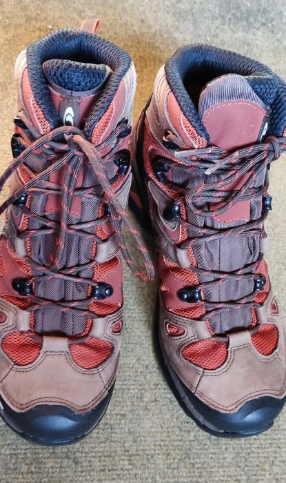 Botas Salomon Cometa 3D GTX de caminhada como novas 42 e 42,3/4