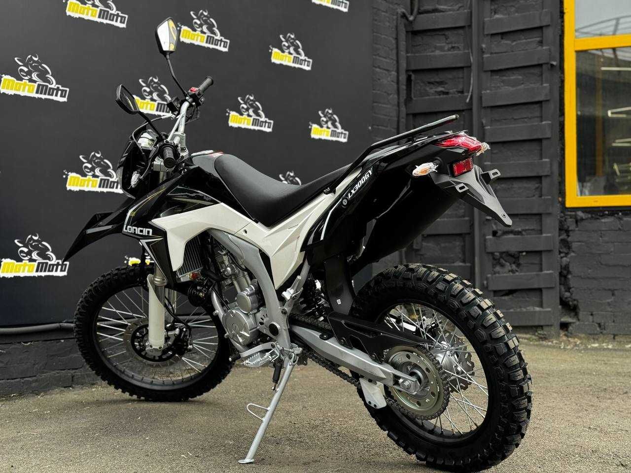 Мотоцикл Loncin LX300GY SX2 PRO Чорний Новий Гарантія Сервіс