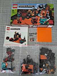 Lego Minecraft Bastion w Netherze 21185 używany