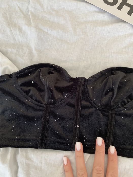 Корсет хс чорний