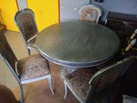 Stół+4 krzesła komplet