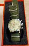 Zegarek męsk Pilot chronograf seagull MEWA 1963 42mm. kwarc