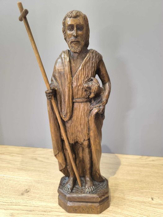 Escultura em Madeira de S. João Baptista – Fernando Silva
