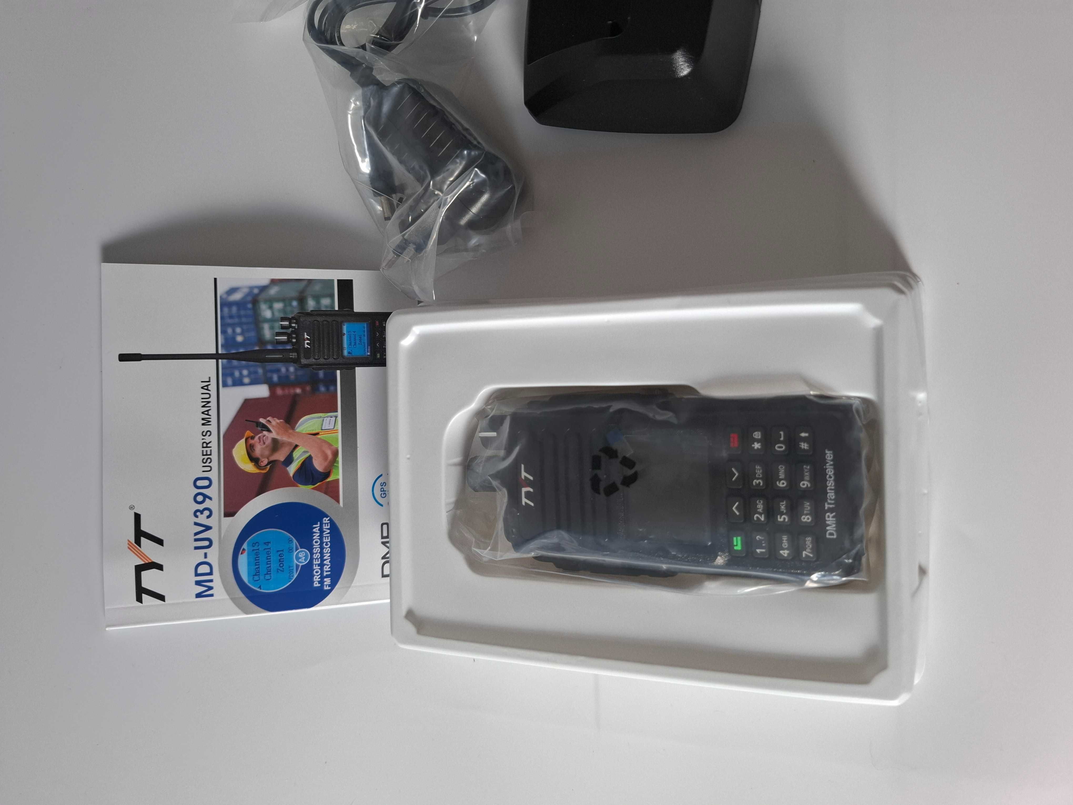 radiotelefon TYT MD-UV390 GPS VHF/UHF